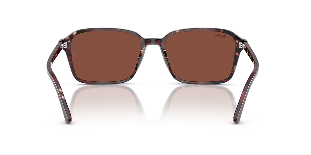 Ray-Ban Raimond XL (58 - 18) with Red lenses and Violet  display picture 3
