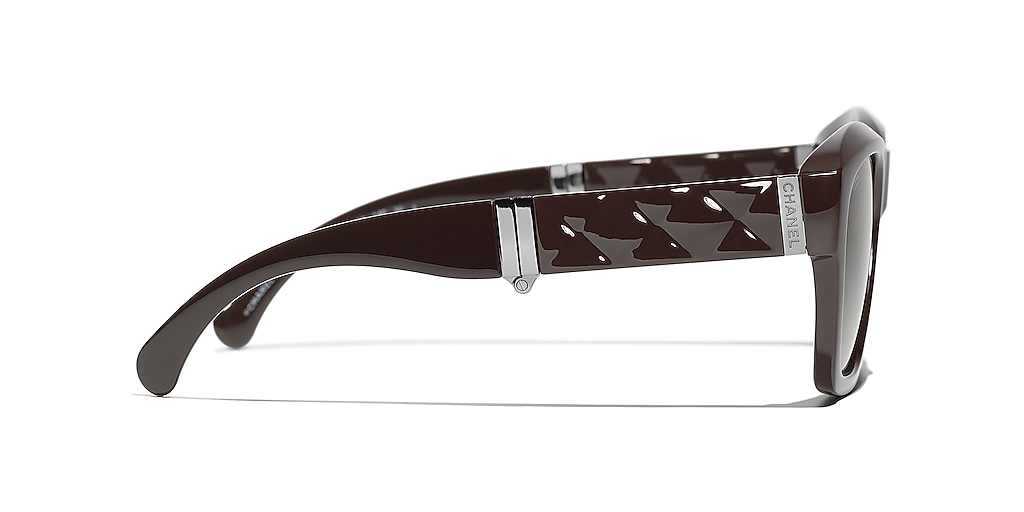 Chanel Square Sunglasses CH6055B M (54 - 19) with Brown
