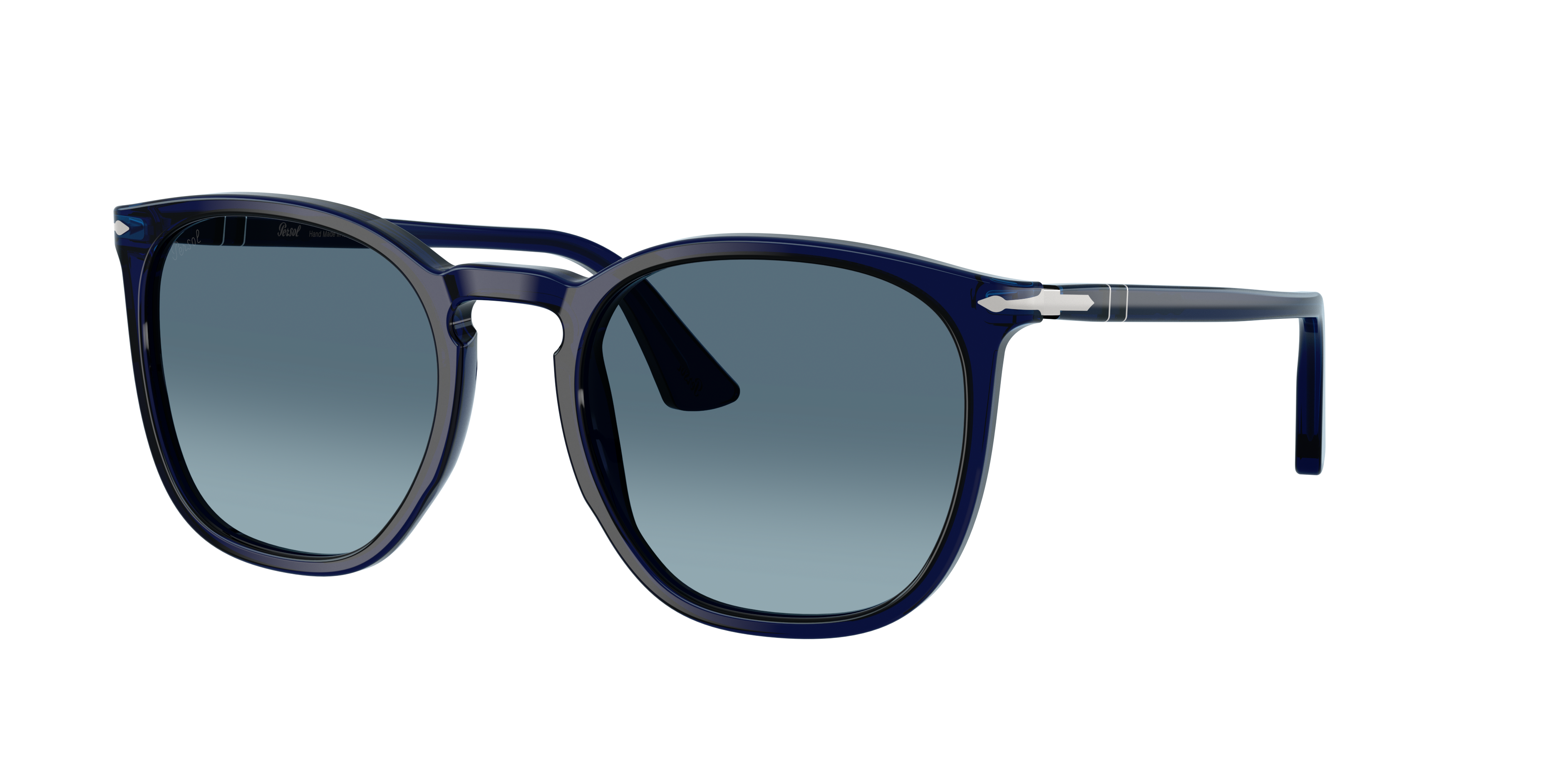Persol Unisex Sunglass PO3316S -  Frame color: Cobalto, Lens color: Gradient Blue