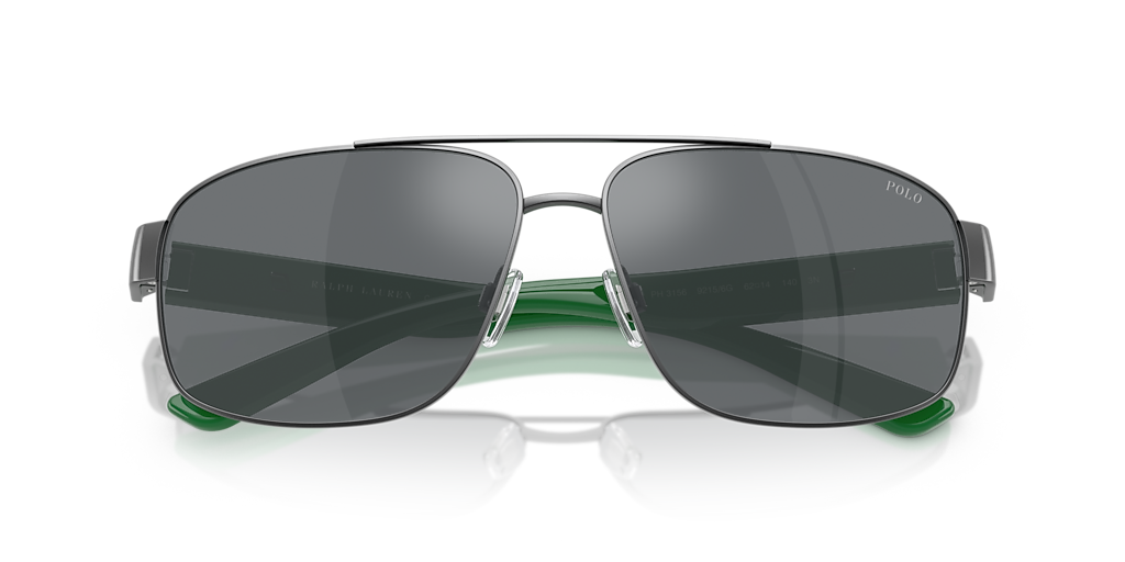 Polo Ralph Lauren PH3156 XXL (62 - 14) with Silver lenses and Grey