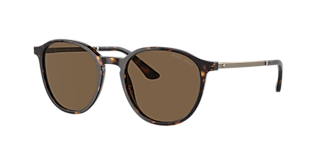 Giorgio Armani AR8170 S (51 - 22) with Blue lenses and Black frame