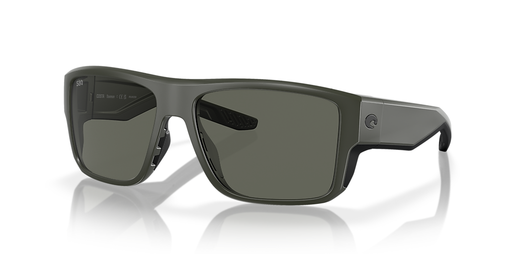 Costa 6S9116 Taxman L (59 - 16) with Grey lenses and Green frame