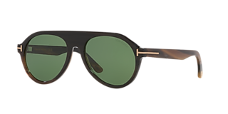 Tom Ford Fernanda XXL (68 - 07) with Violet lenses and Violet