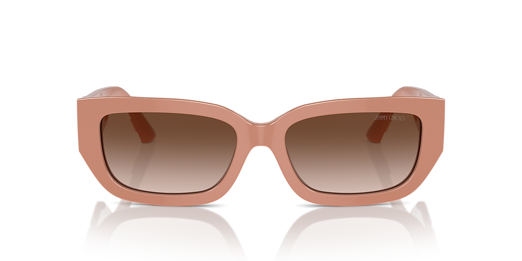 Jimmy Choo JC5017 M (55 - 17) with Brown lenses and Pink frame