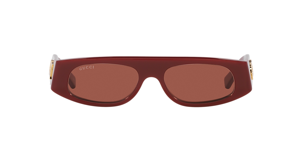 Gucci GG1771S XS (51 - 16) with Brown lenses and Red frame