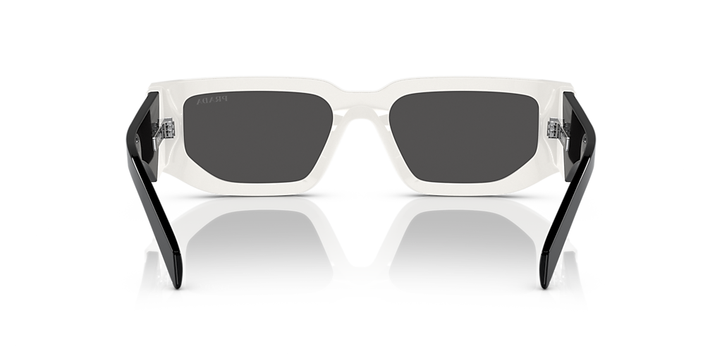 PRADA PR 09ZS Talc - Men Luxury Sunglasses, Dark Grey Lens
