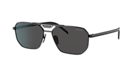 送料関税込◆PRADA サングラス プラダ 偏光レンズ PR58YS Prada PR 58YS L (57 - 15) with Grey lenses and Black frame
