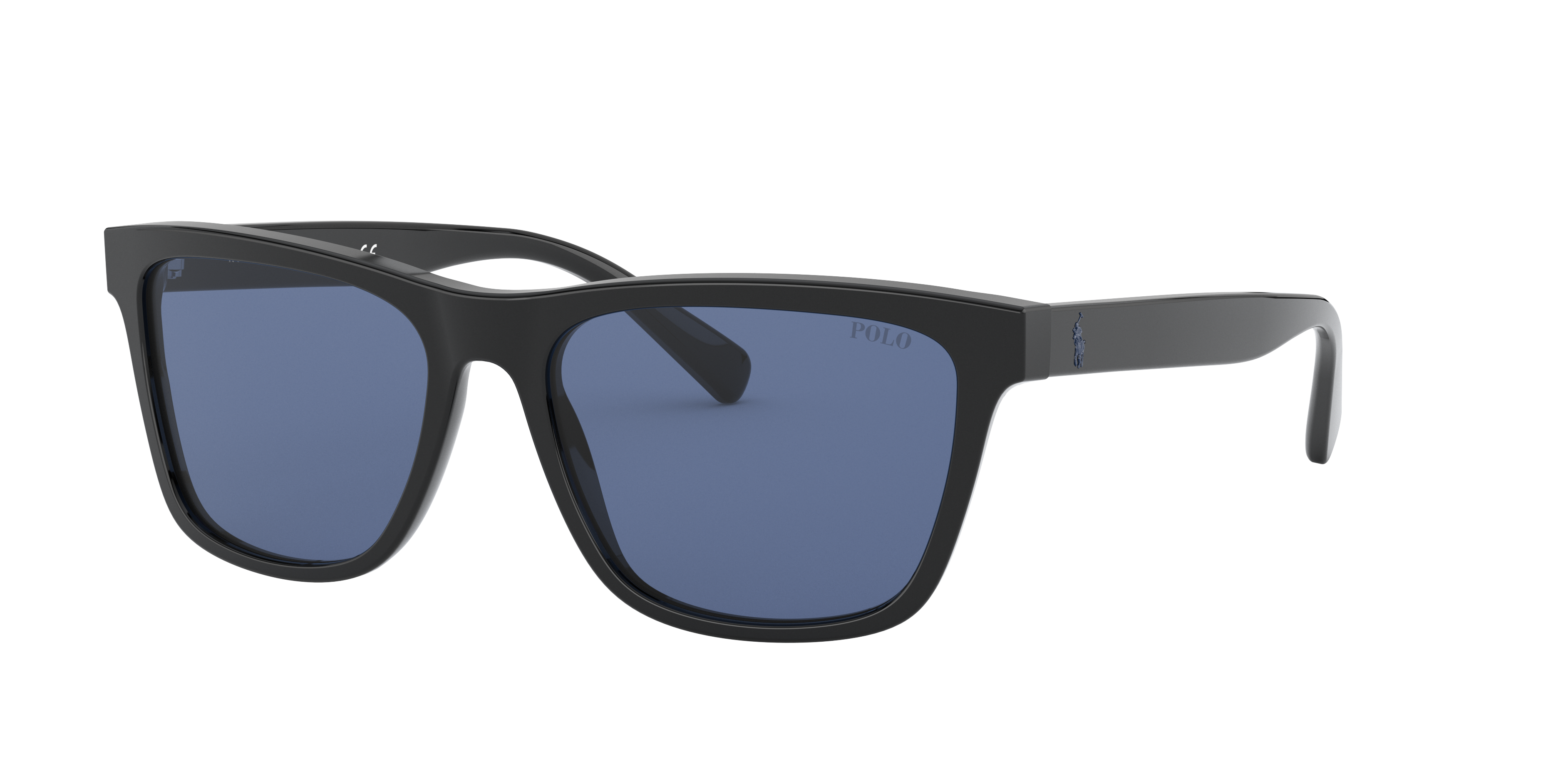 Polo Ralph Lauren PH4167 M (56 - 17) with Blue lenses and Black