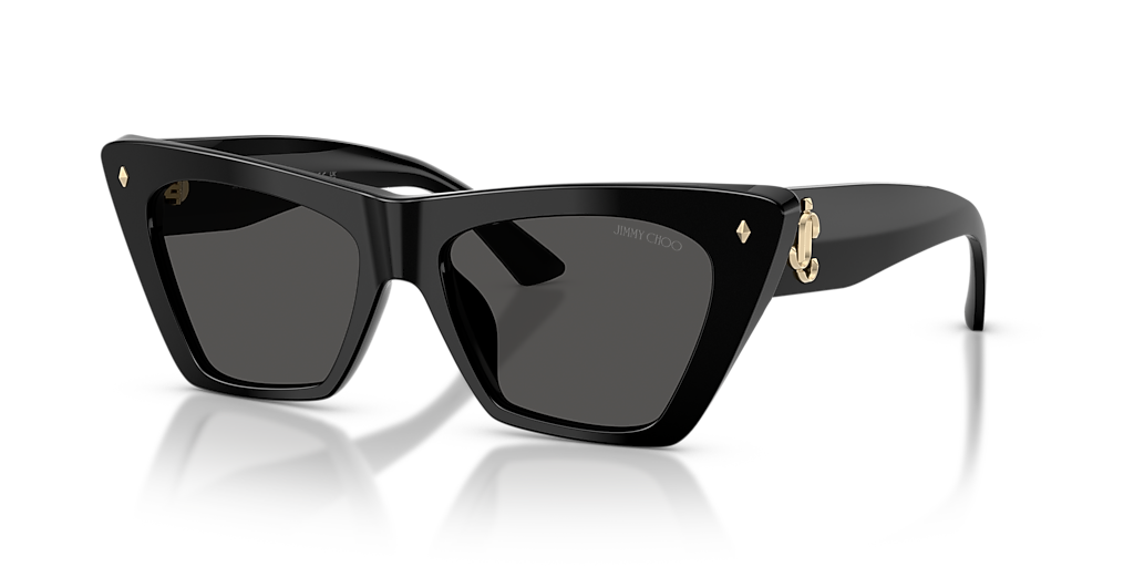 Jimmy Choo JC5062U XS (53 - 16) with Grey lenses and Black frame