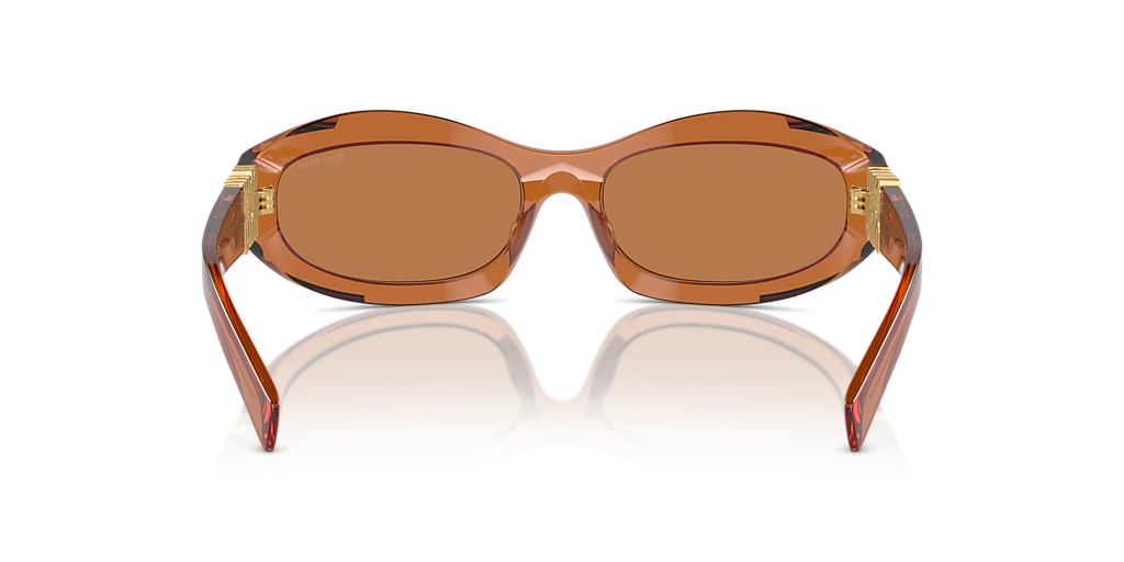 Miu Miu MU 14ZS S (59 - 17) with Brown lenses and Brown frame