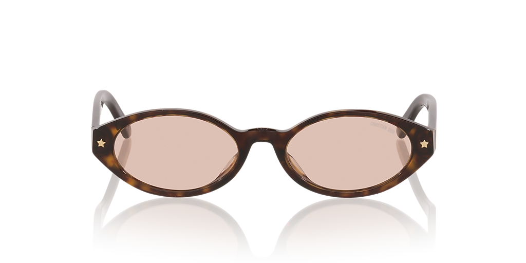 DIOR Diorpacific R1I XS (52 - 18) with Pink lenses and Brown frame