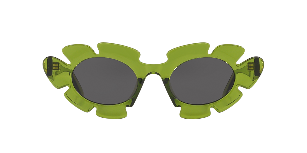 LOEWE Paulas Ibiza LW40088U Green - Unisex Sunglasses, Grey Lens