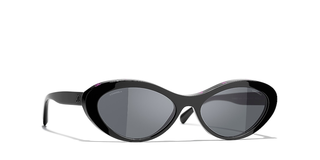 Oval Sunglasses Off White Sunglass Hut Black Chanel Oval