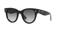 CELINE ブラック サングラス ケース付き　CL4003IN Celine CL4003IN XXS (48 - 23) with Brown lenses and Black