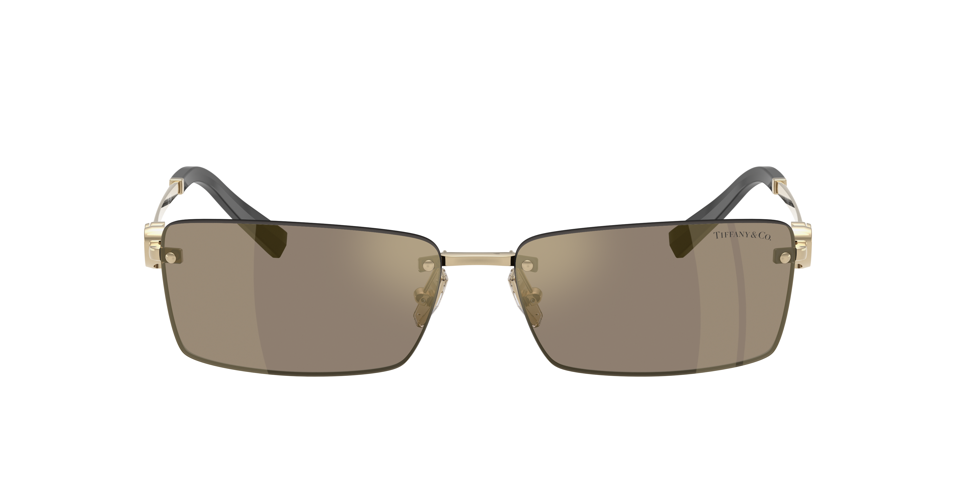 Tiffany & Co. TF3108B XL (60 - 15) with Brown lenses and Gold