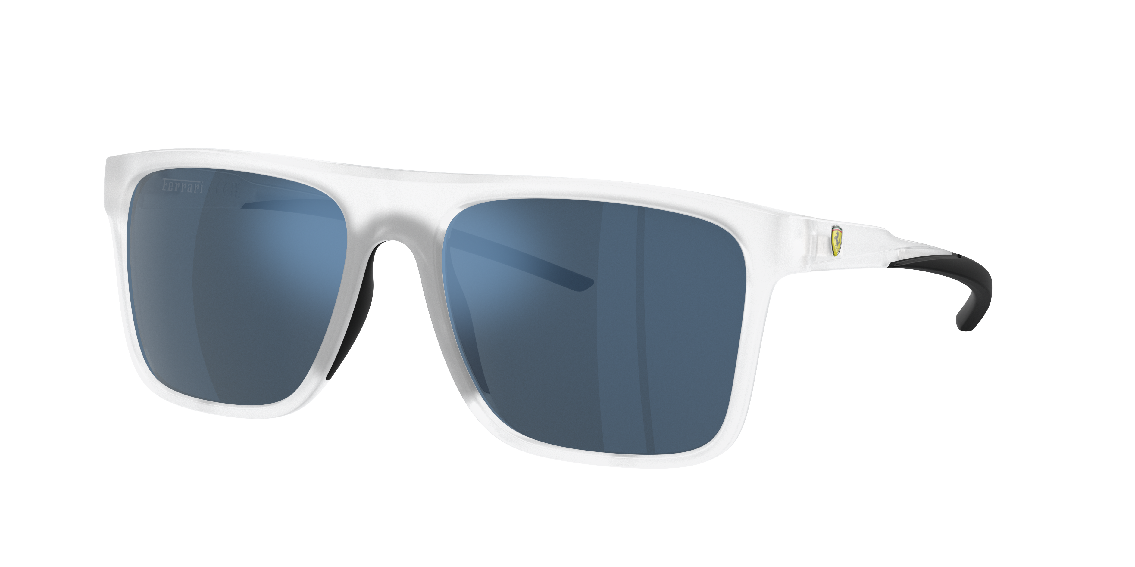 Scuderia Ferrari Man Sunglass FZ6006 -  Frame color: Grey Transparent, Lens color: Mirror Blue