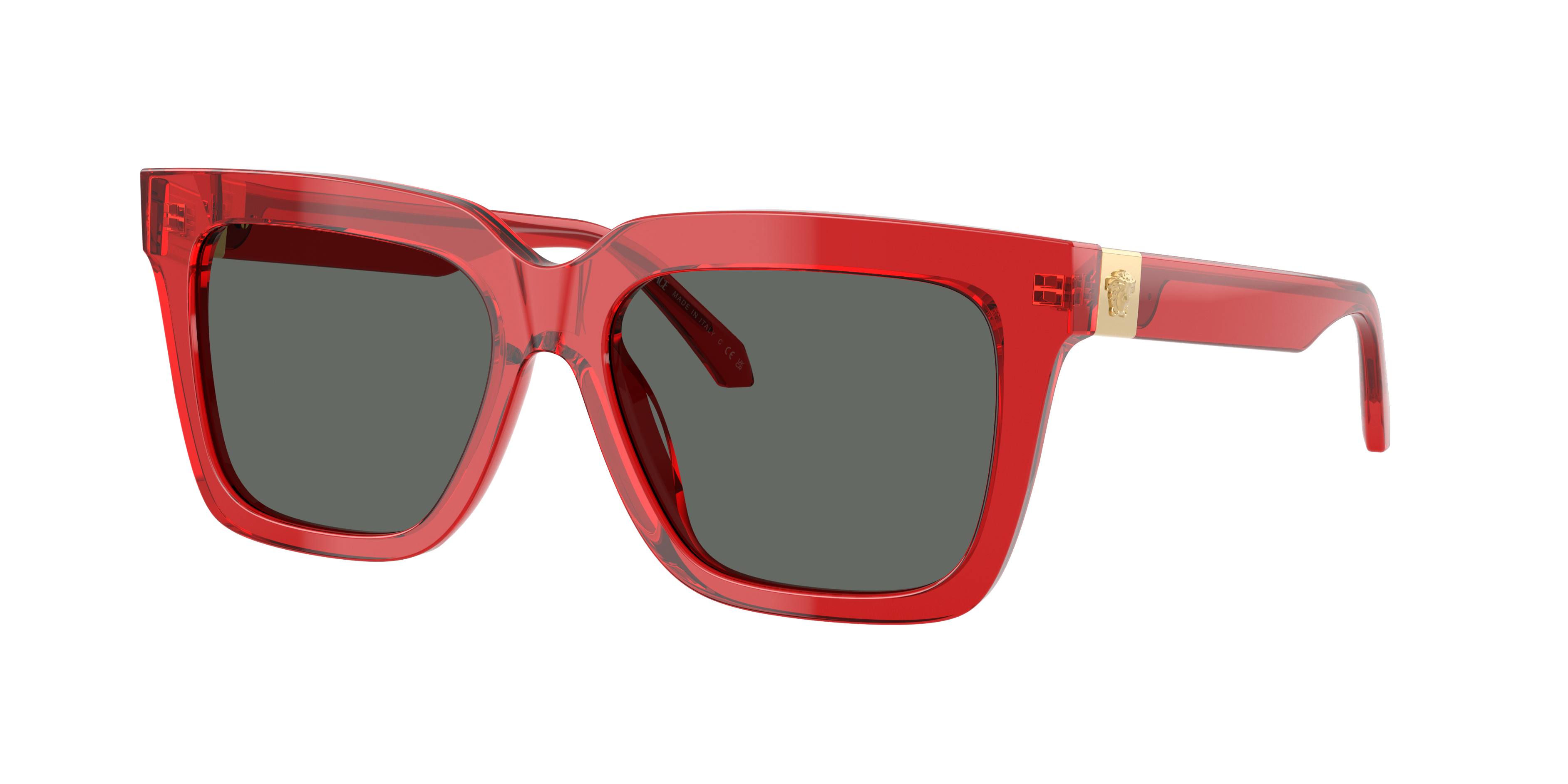 Versace VE4498 L (55 - 16) with Grey lenses and Red frame