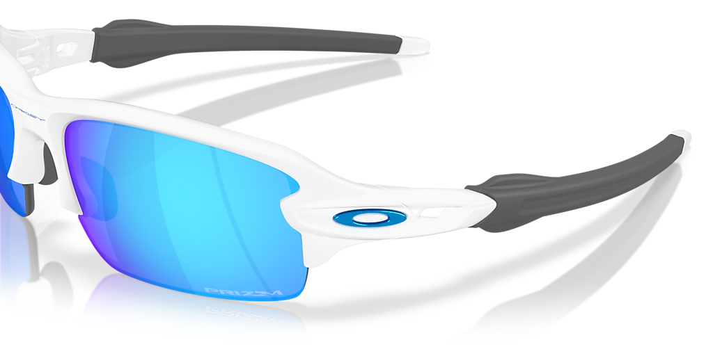 Oakley Flak® 2.0 S XXS (59 - 16) with Blue lenses and White frame