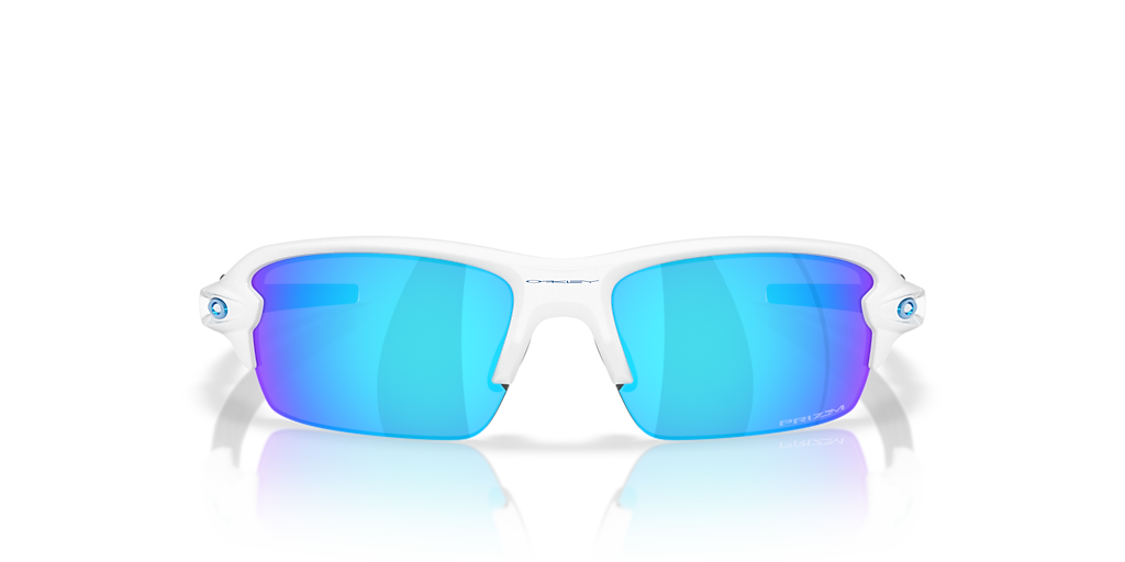 Oakley Flak® 2.0 S XXS (59 - 16) with Blue lenses and White frame