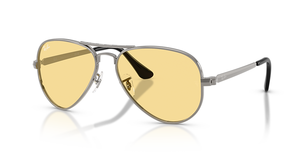 Ray-Ban Aviator Max Summer Capsule XL (58 - 16) with Yellow lenses