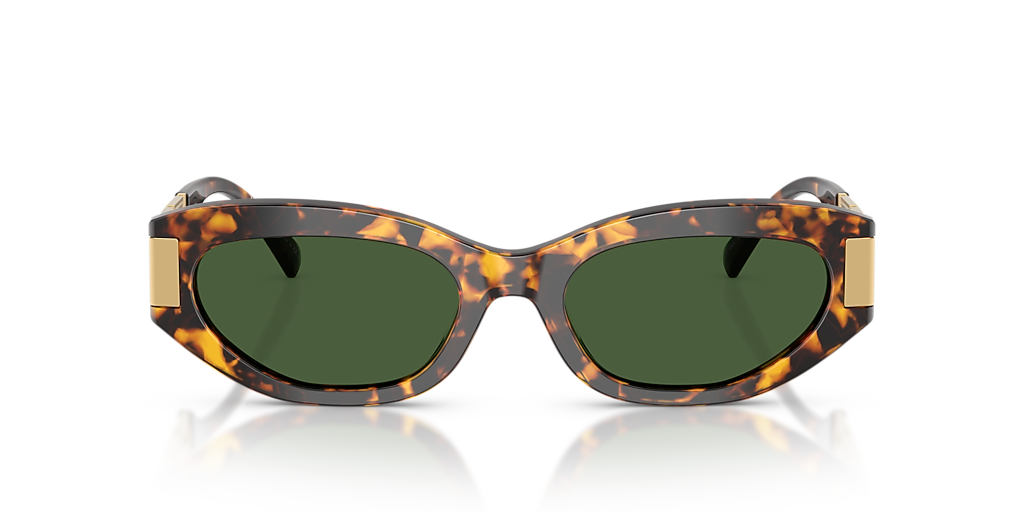 Versace VE4501 XL (54 - 19) with Green lenses and Tortoise frame