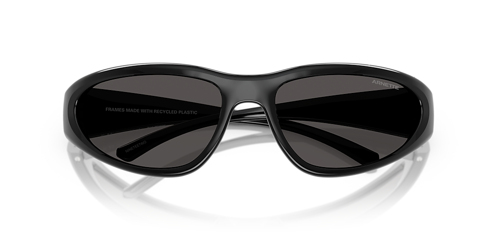 ARNETTE AN4352 Nineteetwo Black - Men Sunglasses, Dark Grey Lens