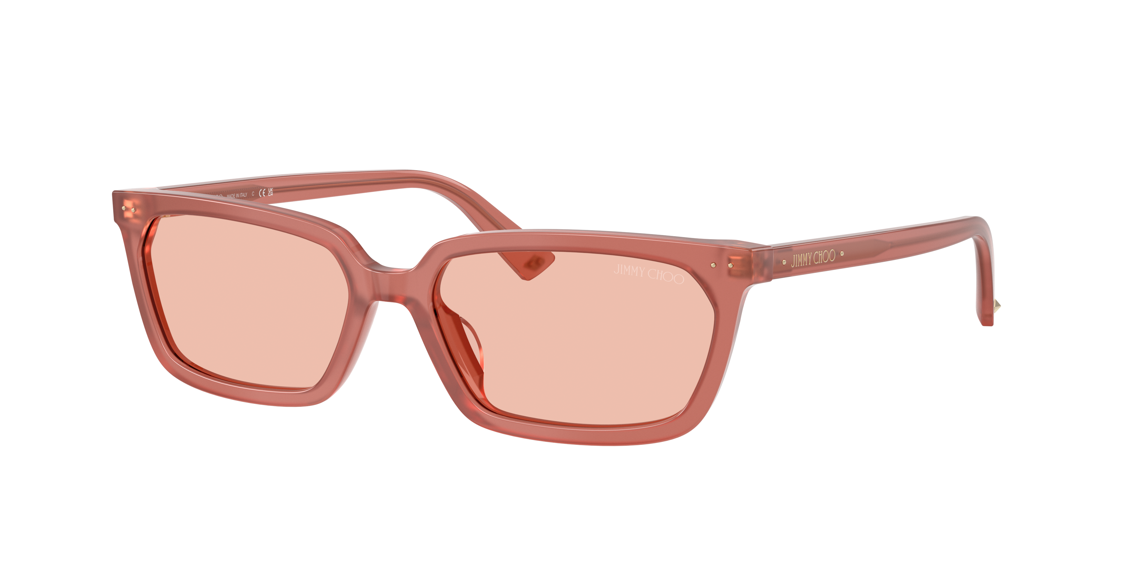 Jimmy Choo Woman Sunglass JC5050U -  Frame color: Opaline Pink, Lens color: Dark Pink