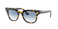 Ray-Ban RB2168 Meteor Fleck L (50 - 20) with Blue lenses and