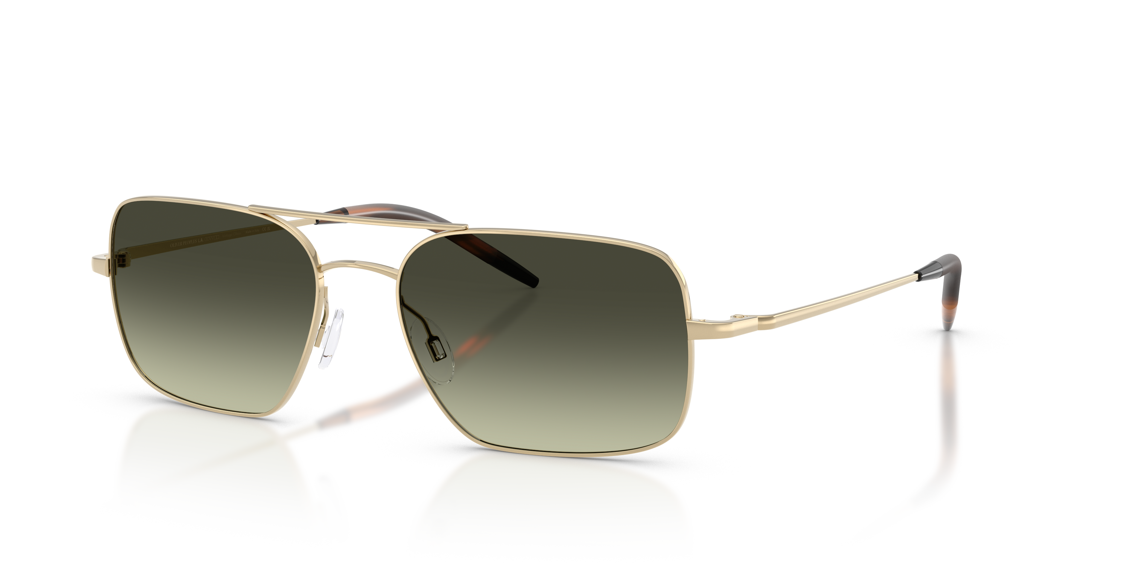 Oliver Peoples メタル ヴィンテージ Y2K サングラス Oliver Peoples OV1373S Victory II L (55 - 17) with Green lenses