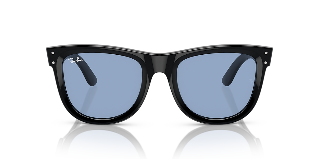 Ray-Ban RBR0502SF Wayfarer Reverse M (53 - 20) with Blue lenses