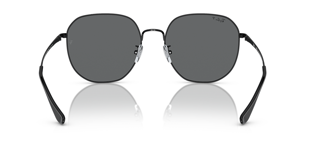 Ray-Ban RB3680D XXL (60 - 19) with Grey lenses and Black frame