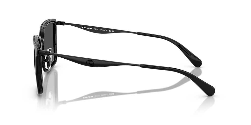 Coach HC7171 CW226 XXL (56 - 21) with Grey lenses and Black frame