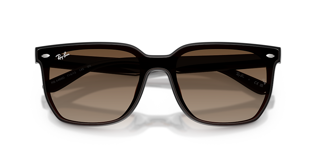Ray-Ban RB4466D XL (0 - 147) with Brown lenses and Brown frame