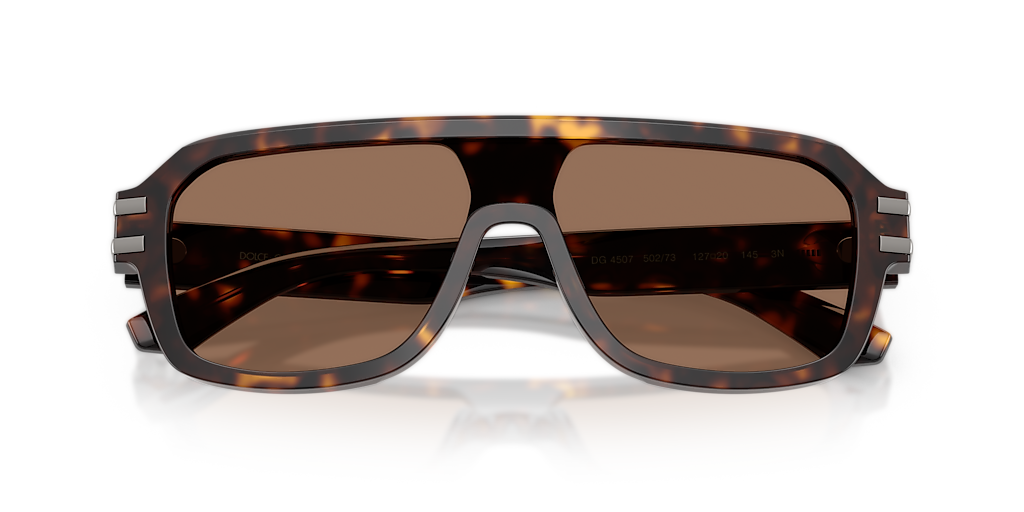 Dolce&Gabbana DG4507 L (0 - 127) with Brown lenses and