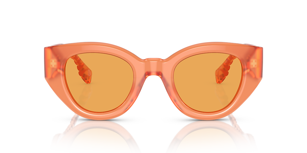 Burberry BE4390 Meadow M (47 - 25) with Orange lenses and  display picture 1