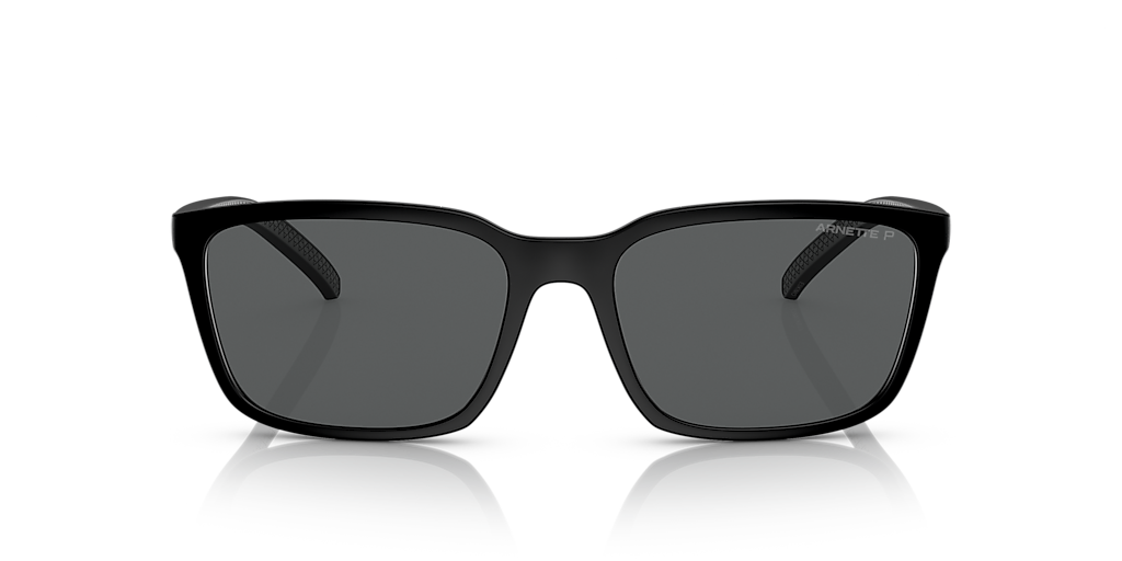 ARNETTE AN4311 Matte Black - Men Sunglasses, Dark Grey Polar Lens
