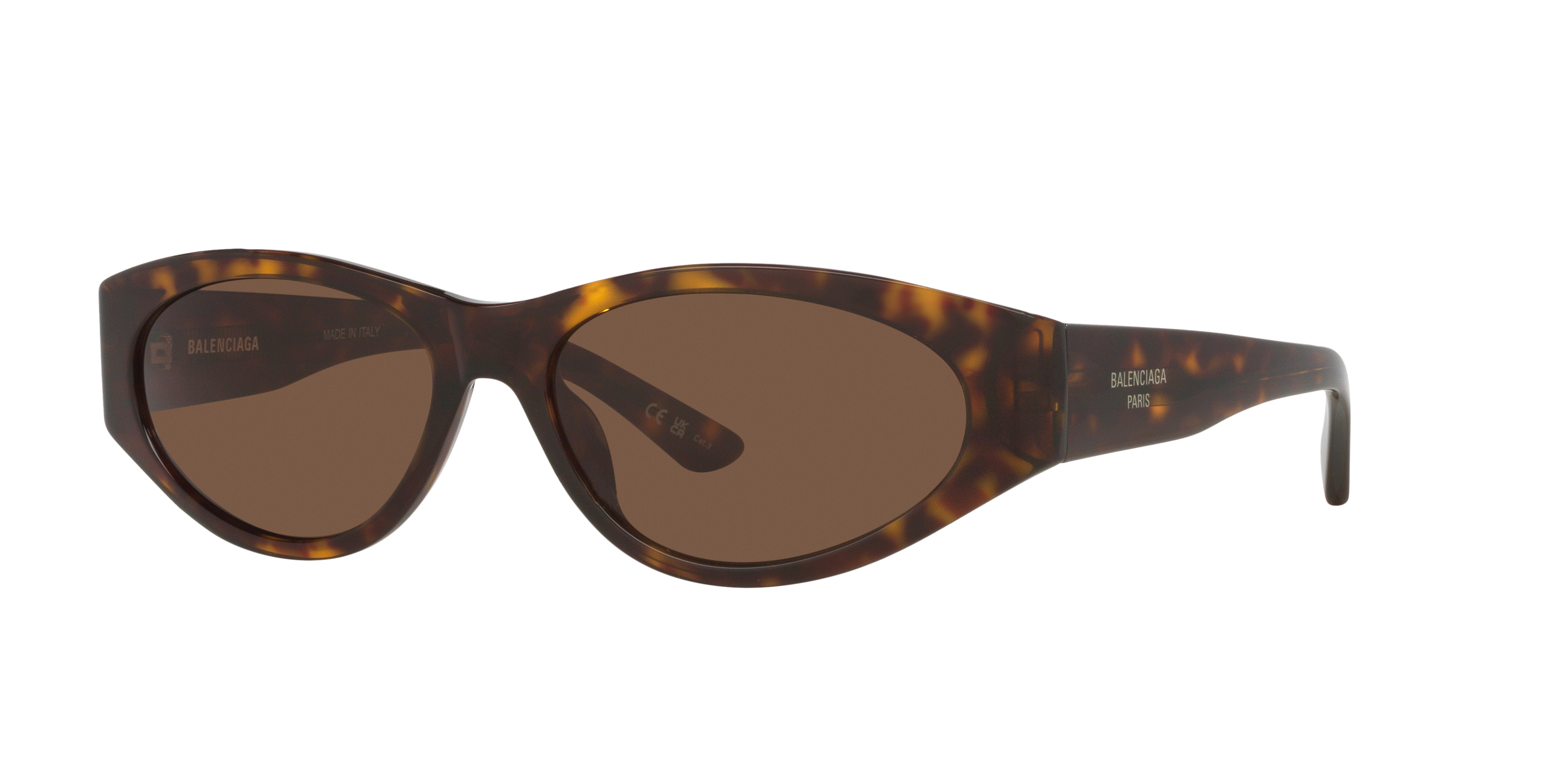 BALENCIAGA オハルフレムサンクラス BB0367S 003 Balenciaga BB0367S XL (60 - 17) with Brown lenses and