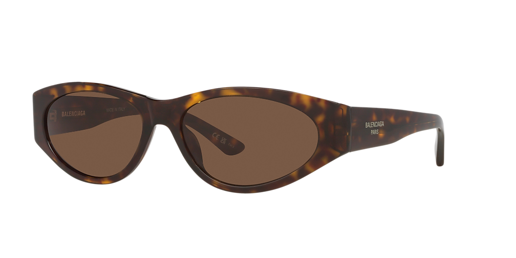 BALENCIAGA オハルフレムサンクラス BB0367S 003 Balenciaga BB0367S XL (60 - 17) with Brown lenses and