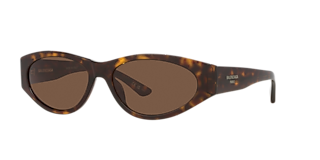 BALENCIAGA リムレクタンクルサンクラス BB0099S 002 Balenciaga black rectangular sunglasses – Eyewear Club