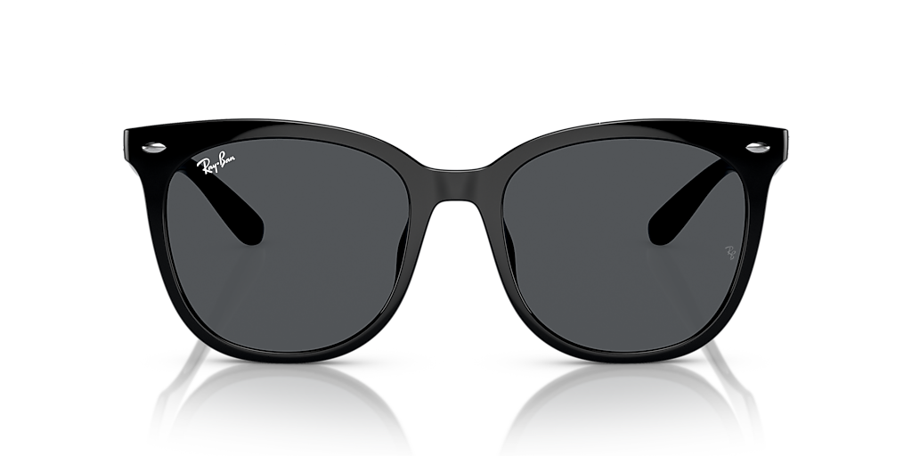 Ray-Ban RB4379D L (55 - 19) with Grey lenses and Black frame