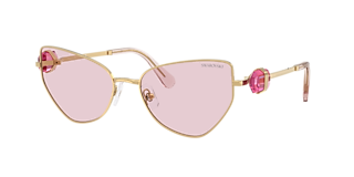Swarovski SK7023 XL (0 - 137) with Pink lenses and Gold
