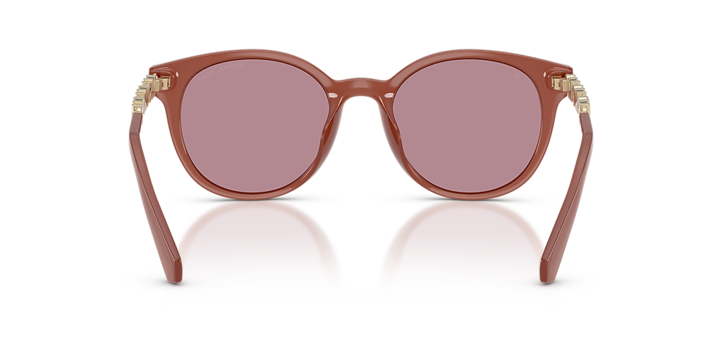 Michael Kors Pienza L (53 - 20) with Pink lenses and Red  display picture 2