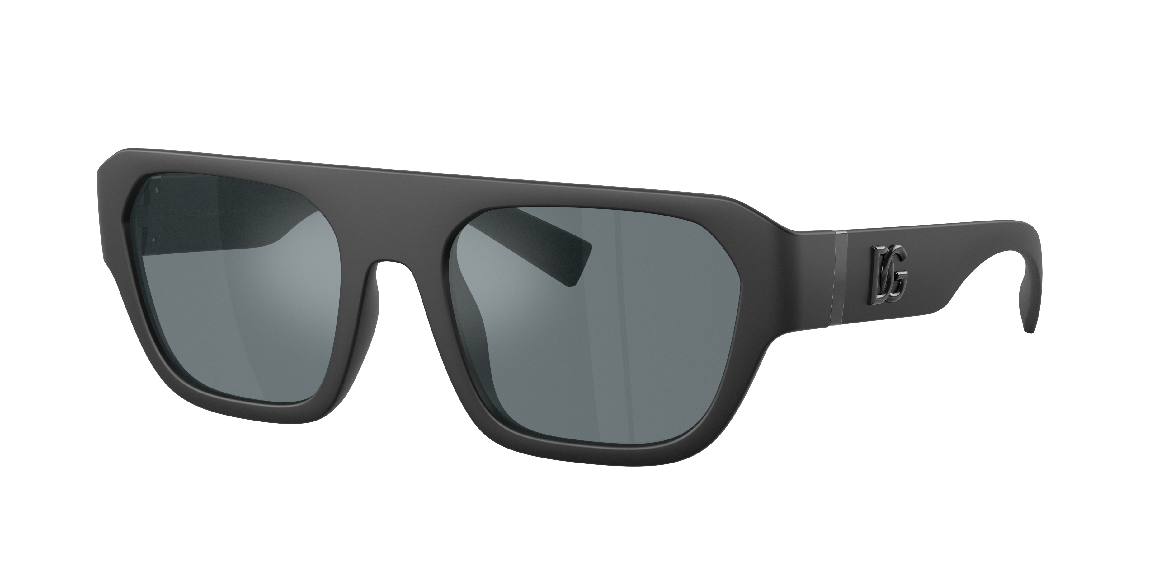 Dolce&Gabbana Man Sunglass DG6206 -  Frame color: Matte Black, Lens color: Grey Mirror Black