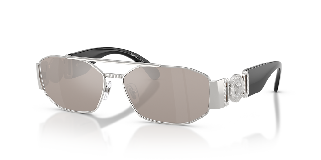 Versace VE2287 L (58 - 14) with Silver lenses and Silver frame