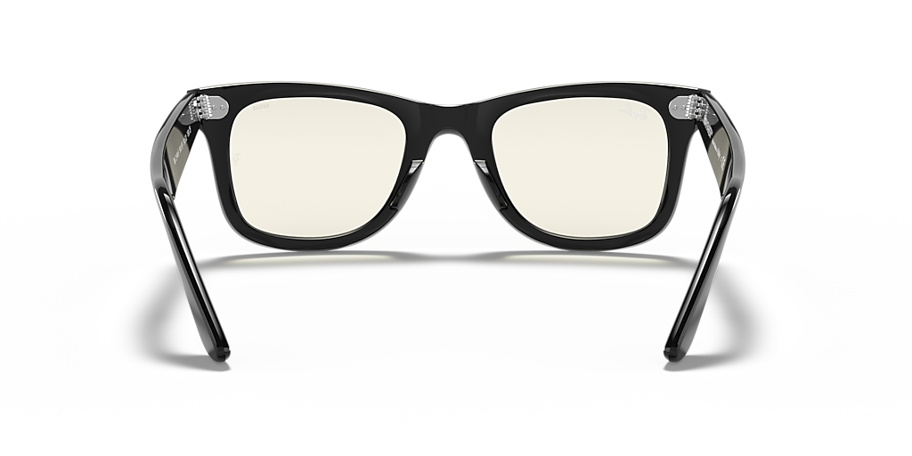 Ray-Ban RB2140F Wayfarer Clear Evolve L (52 - 22) with Grey