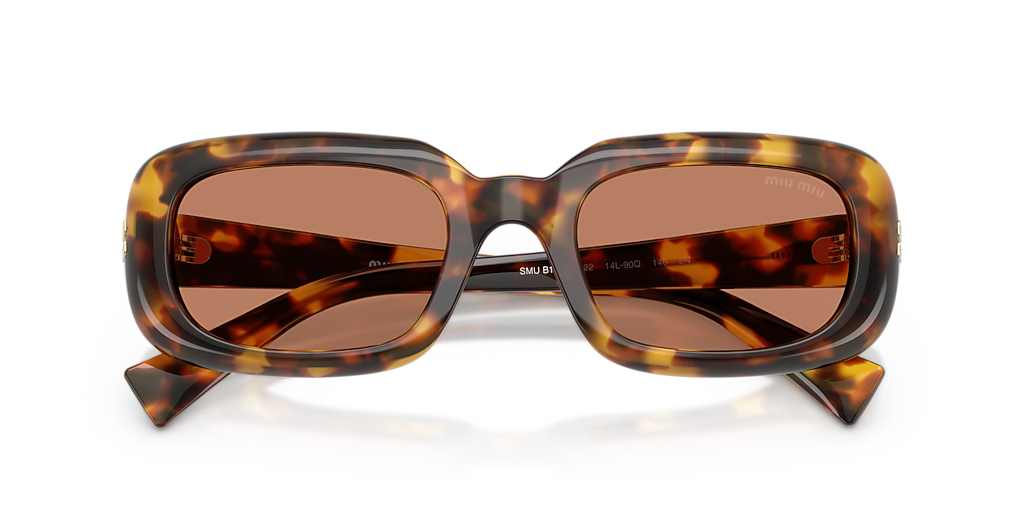 Miu Miu MU B13S S (52 - 22) with Brown lenses and Tortoise frame