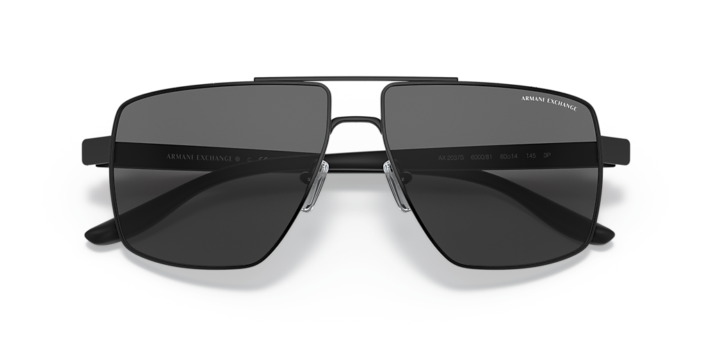 Armani Exchange AX2037S XL (60 - 14) with Grey lenses and Armani Exchange AX2037S XL (60 - 14) with Grey lenses and