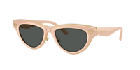 Versace VE2273 L (52 - 17) with Grey lenses and Beige frame  display picture 1