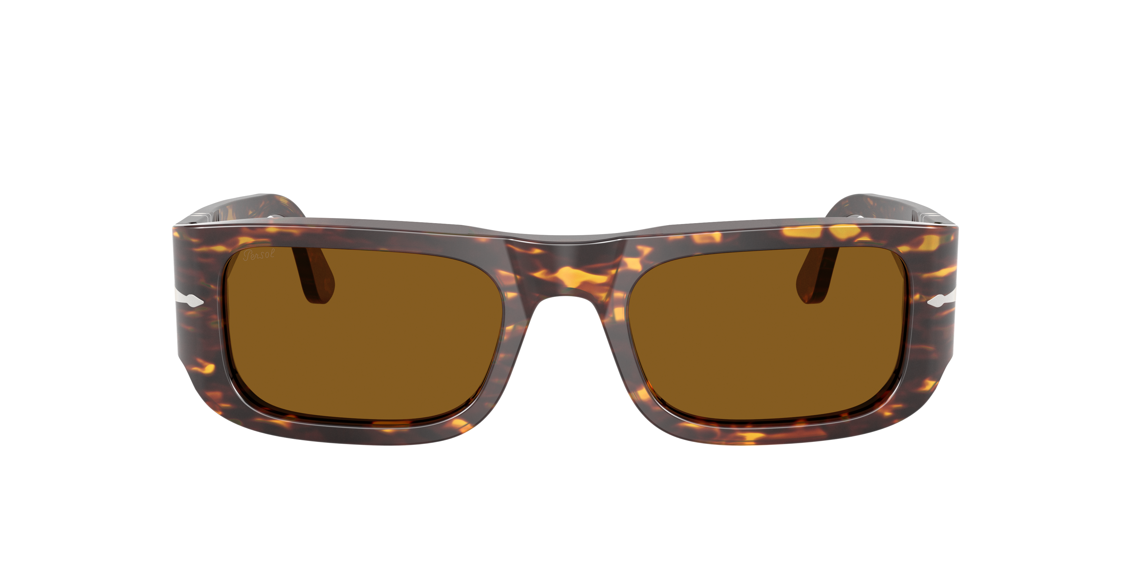 Persol Tortoiseshell-effect Sunglasses In Brown