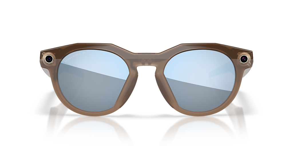 OW8002 Oakley Meta HSTN Warm Grey - Unisex Sunglasses, Prizm Ruby Lens